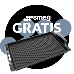 Smeg C92IMX2 met GRATIS Smeg pannenset '50 style