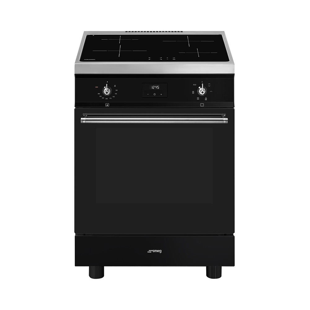 Smeg C6IMBLT2 Inductie fornuis Zwart