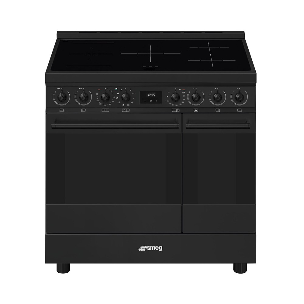 Smeg C92IPN2 Inductie fornuis Zwart