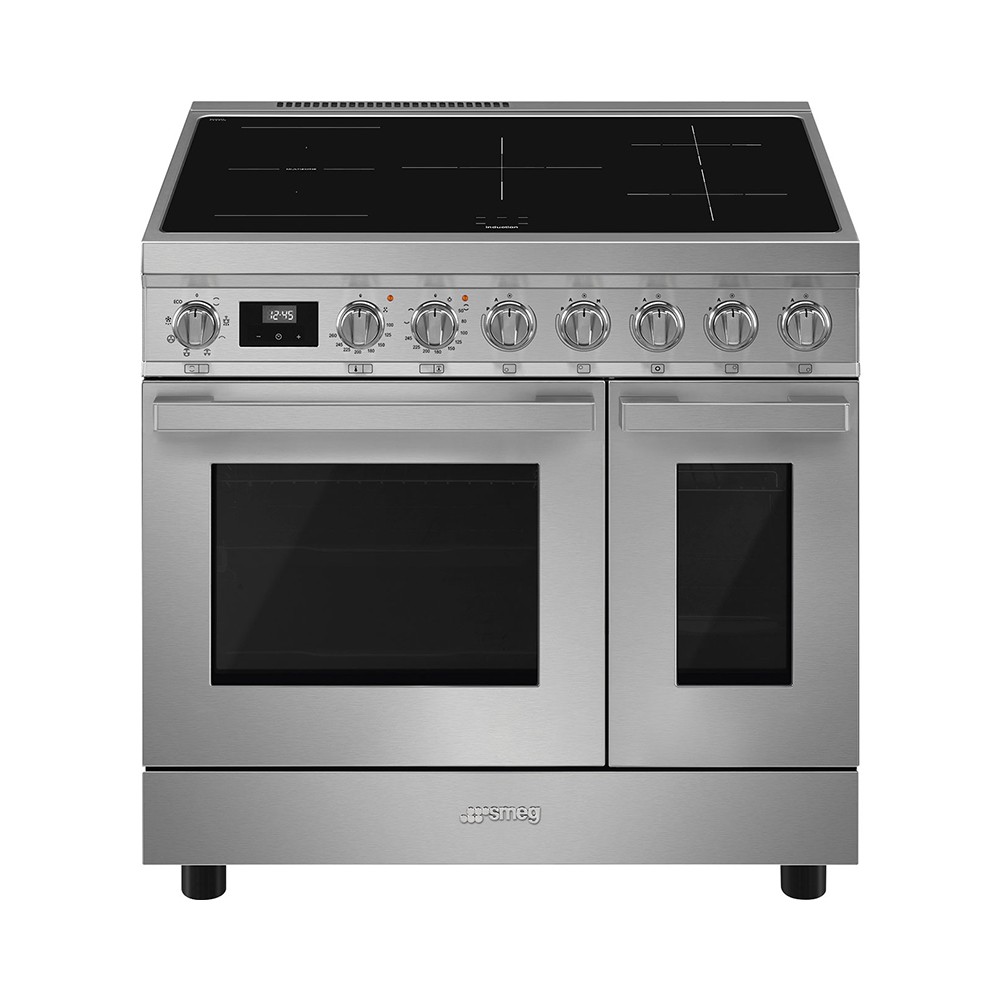 Smeg Master CUISINIERE CPF92IMX Cuisinière Plaque avec zone à induction Acier inoxydable A