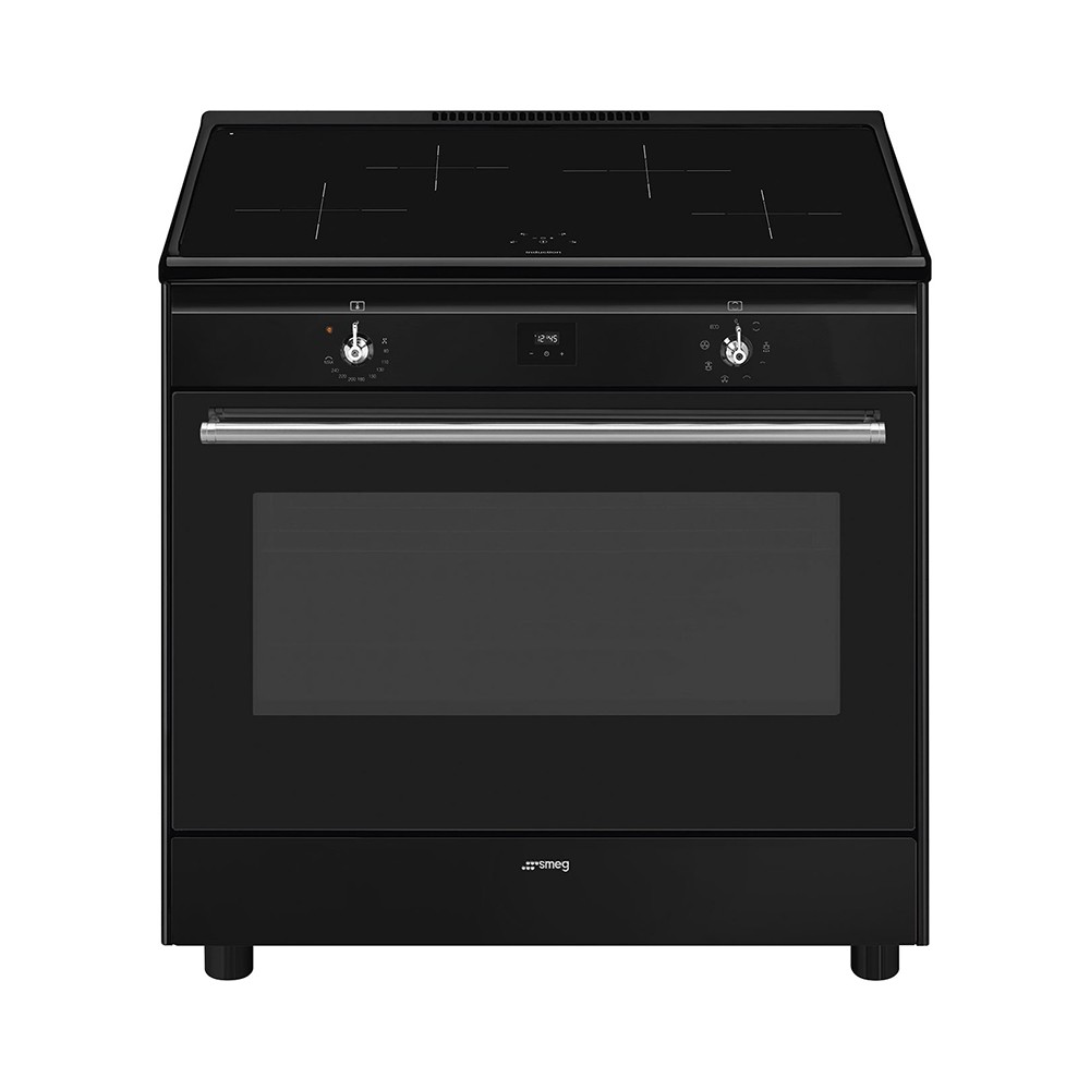 Smeg CX91IMBL met GRATIS Smeg pannenset '50 style