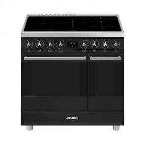 Budgetplan Smeg C92IMMB2 met GRATIS Smeg pannenset '50 style aanbieding