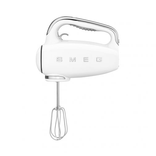 Smeg HMF01WHEU jaren '50 handmixer, wit